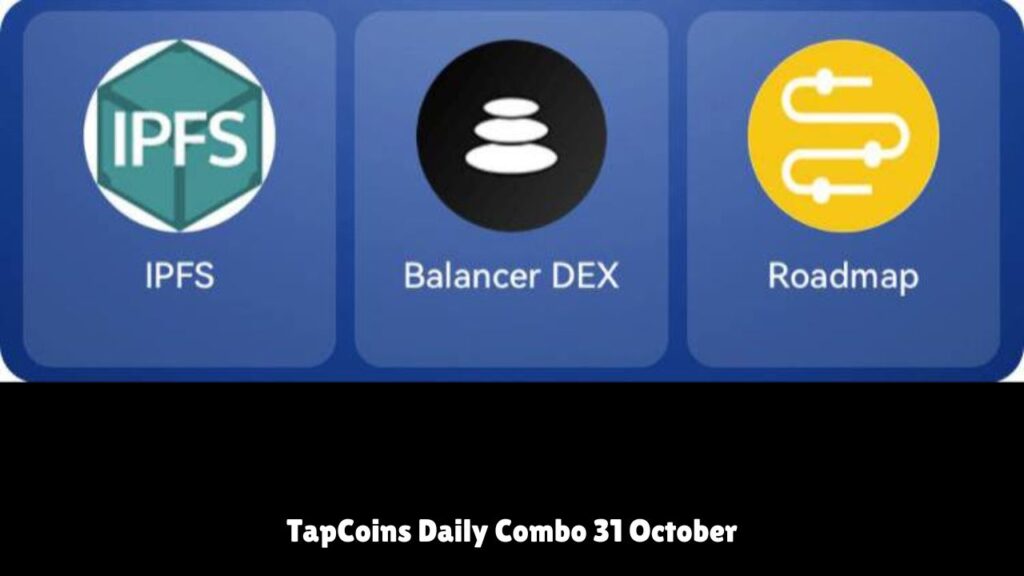 TapCoins Daily Combo 31 October