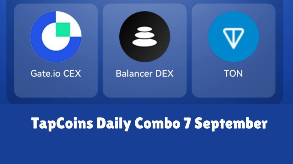 TapCoins Daily Combo 7 September