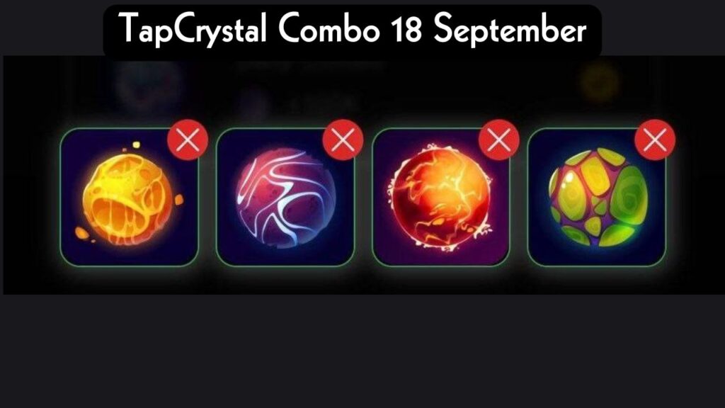 TapCrystal Combo 18 September