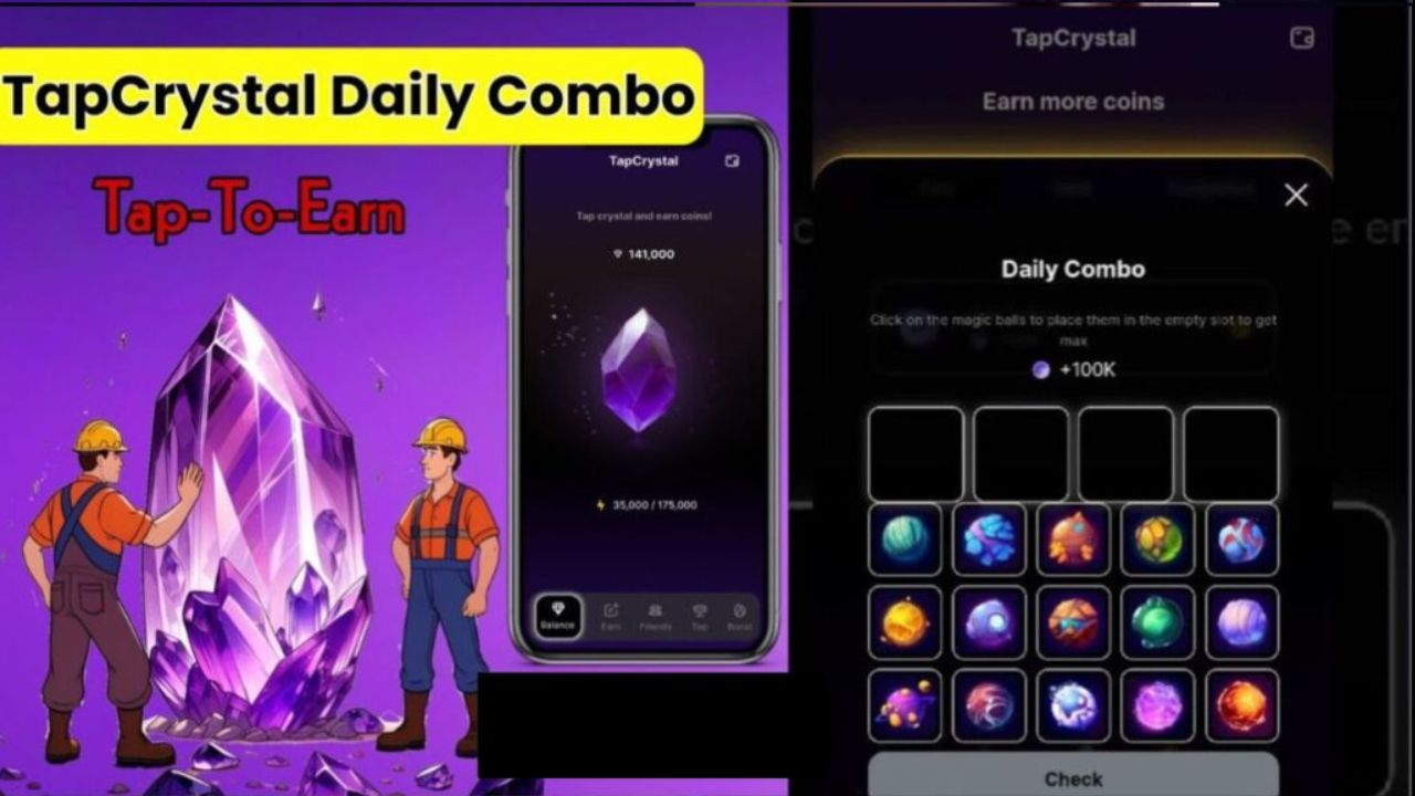 TapCrystal Daily Combo