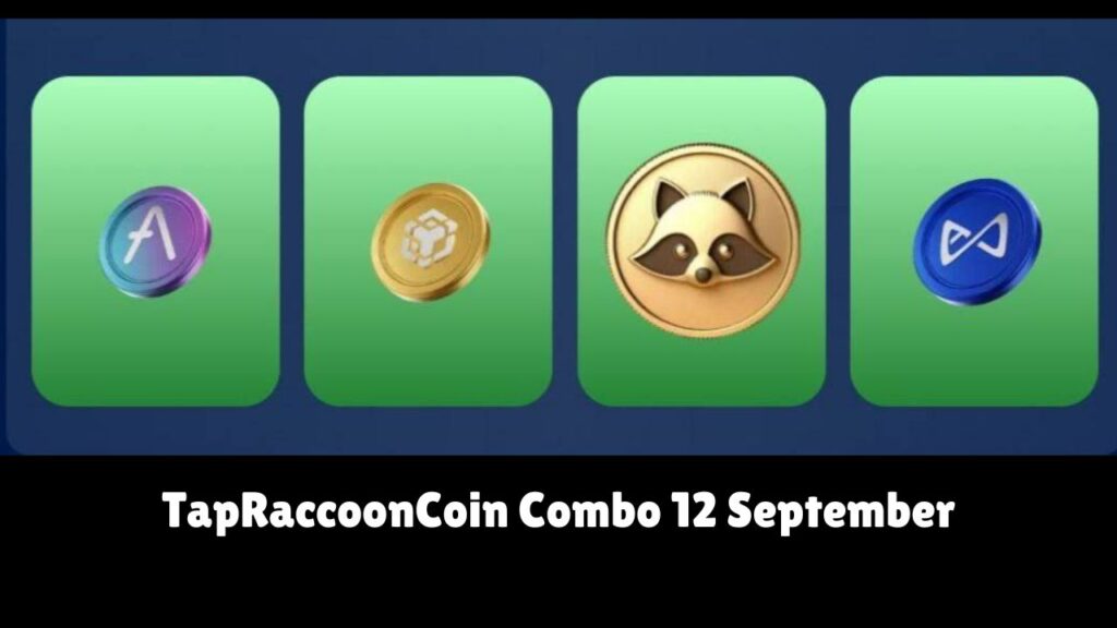 TapRaccoonCoin Combo 12 September