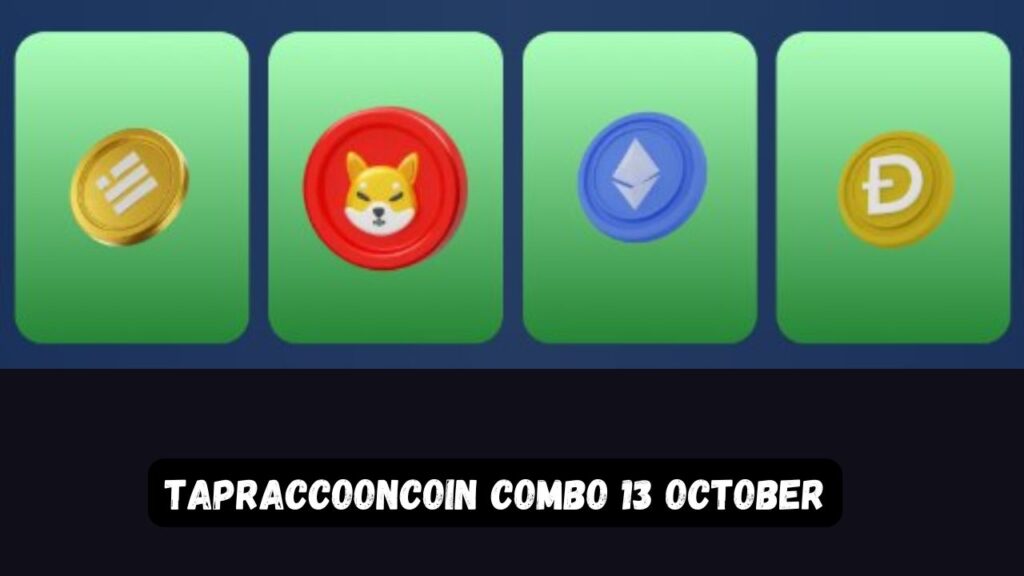 TapRaccoonCoin Combo 13 October
