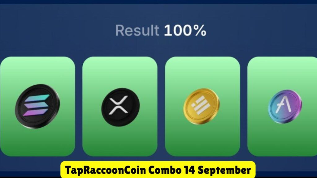 TapRaccoonCoin Combo 14 September