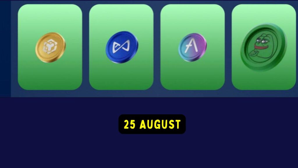 TapRaccoonCoin Combo 25 August