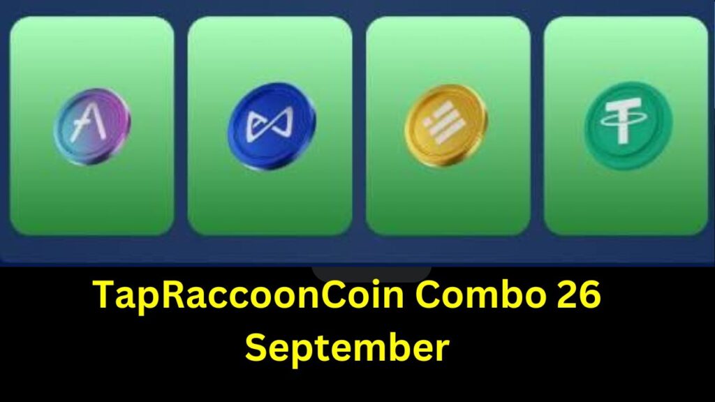 TapRaccoonCoin Combo 26 September