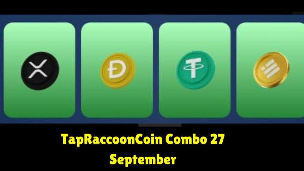 TapRaccoonCoin Combo 27 September