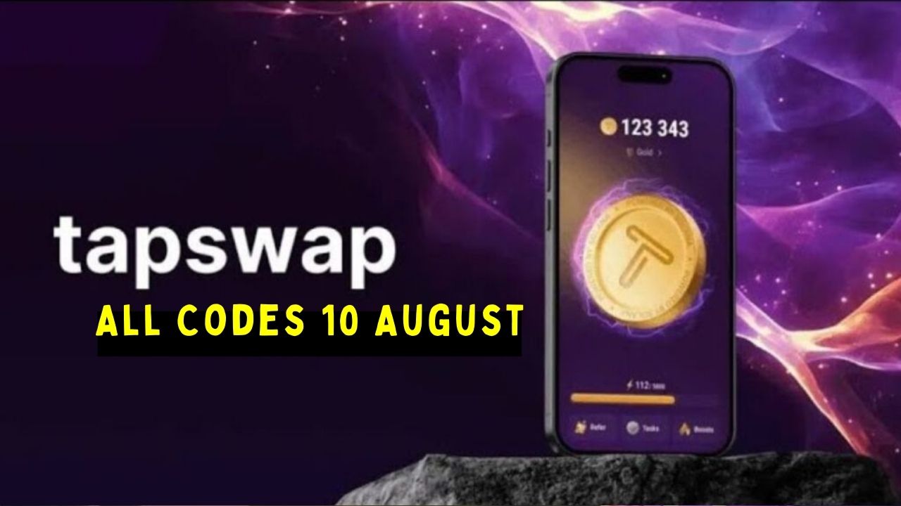 Tapswap All Codes 10 August