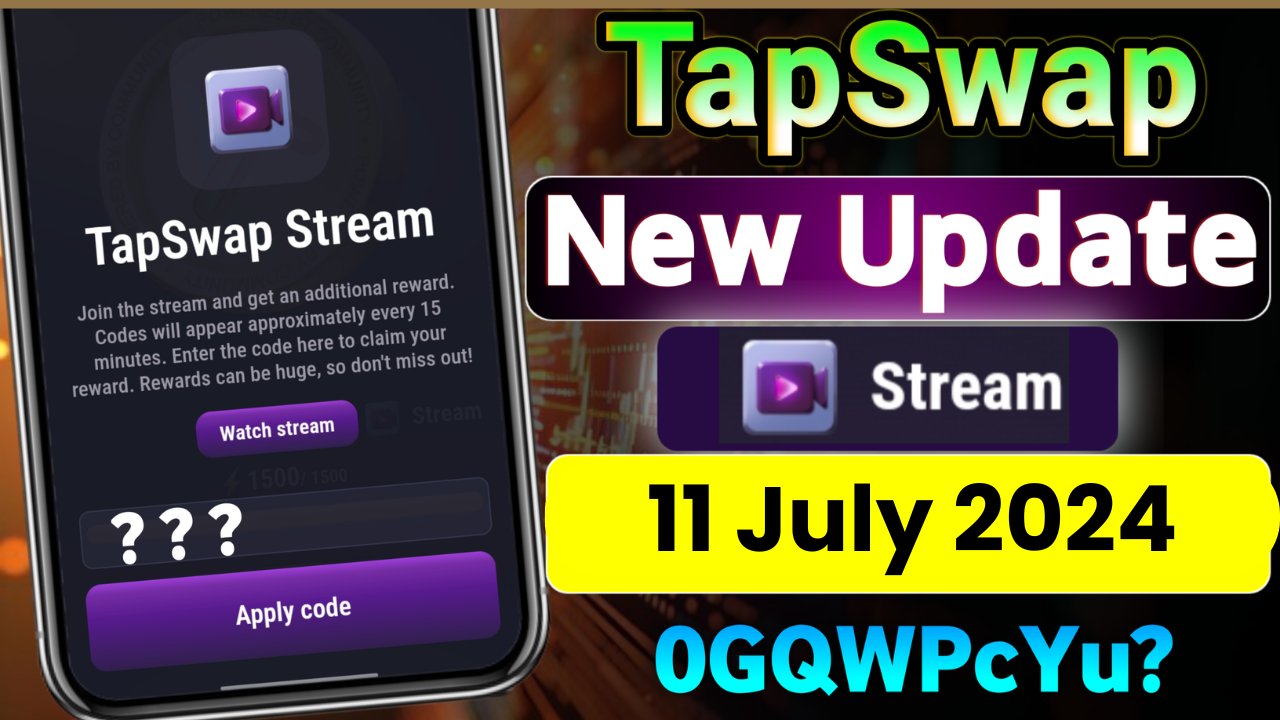 Tapswap All Codes 11 July