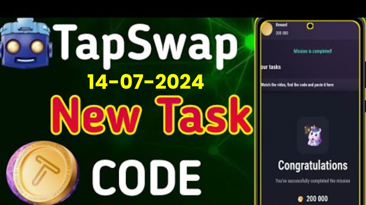 Tapswap All Codes 14 July