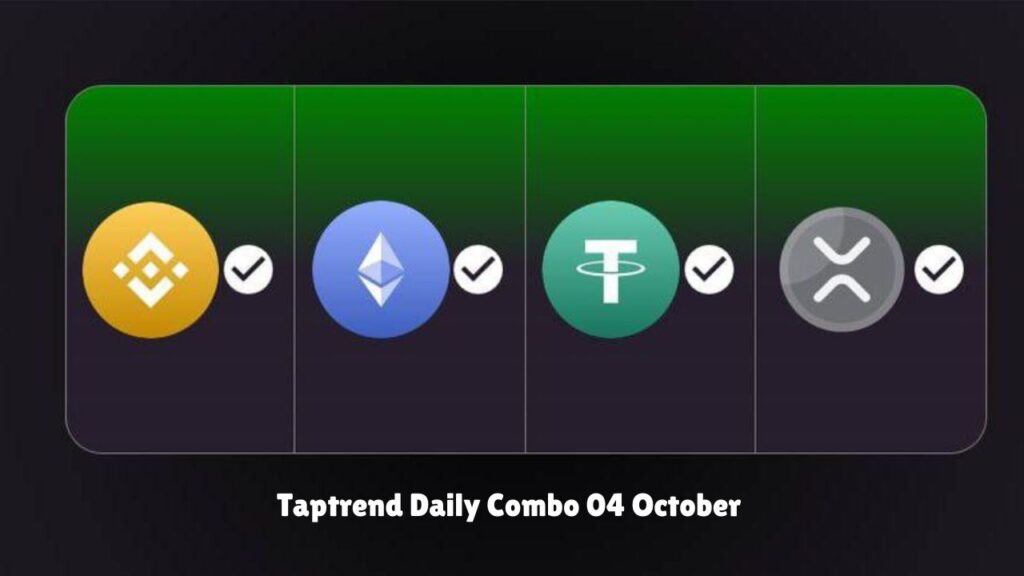 Taptrend Daily Combo 04 October