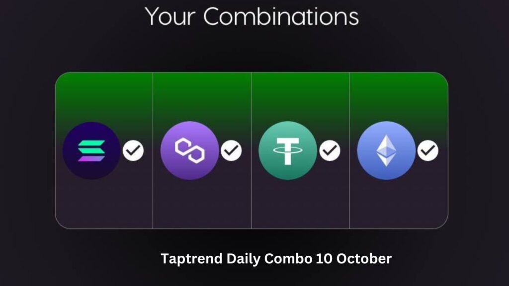 Taptrend Daily Combo 10 October