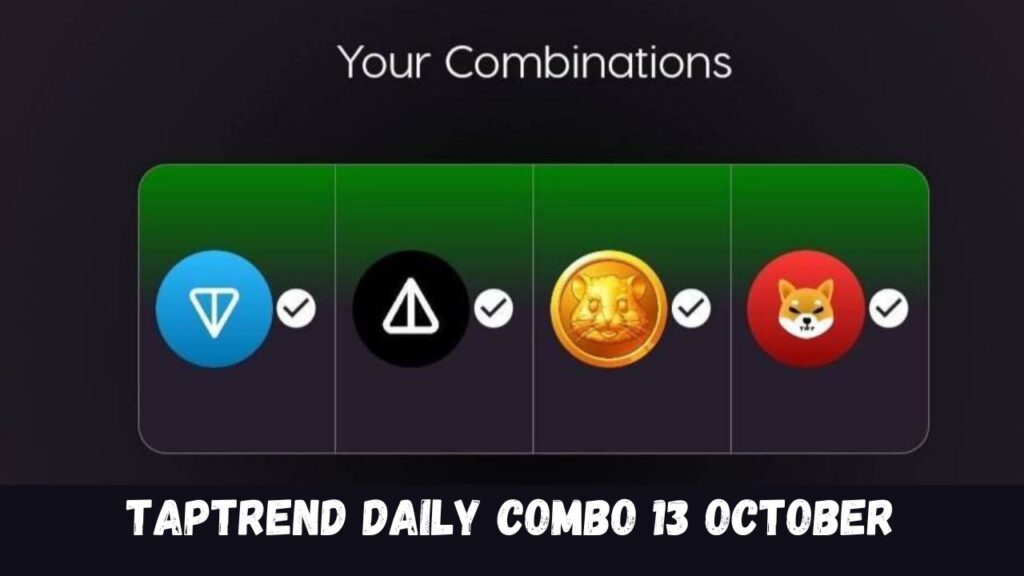 Taptrend Daily Combo 13 October