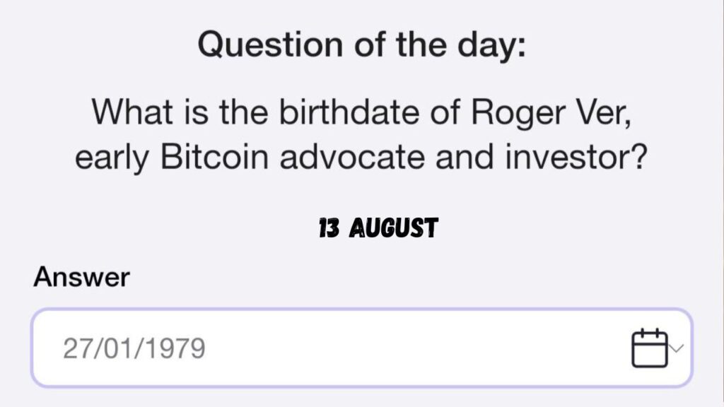 Time Farm Quiz Answer 13 August