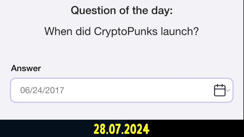 Time Farm Quiz Answer 28 July