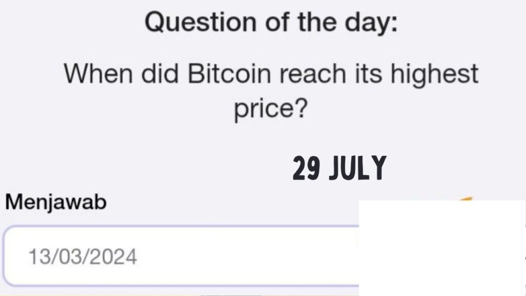 Time Farm Quiz Answer 29 July