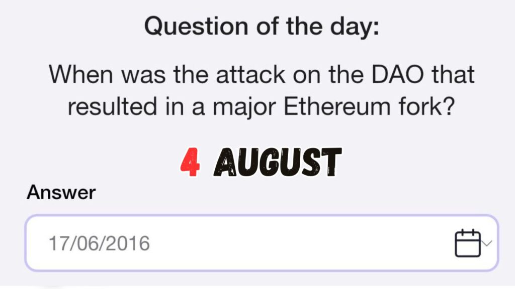 Time Farm Quiz Answer 4 August 2024