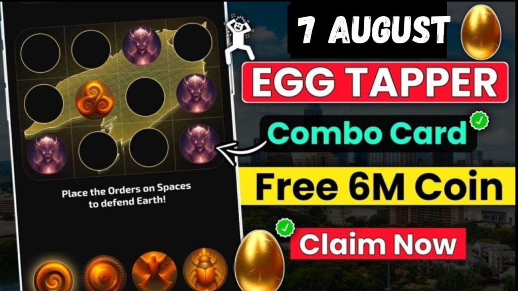 Today Egg Taper Combo Card 7 August