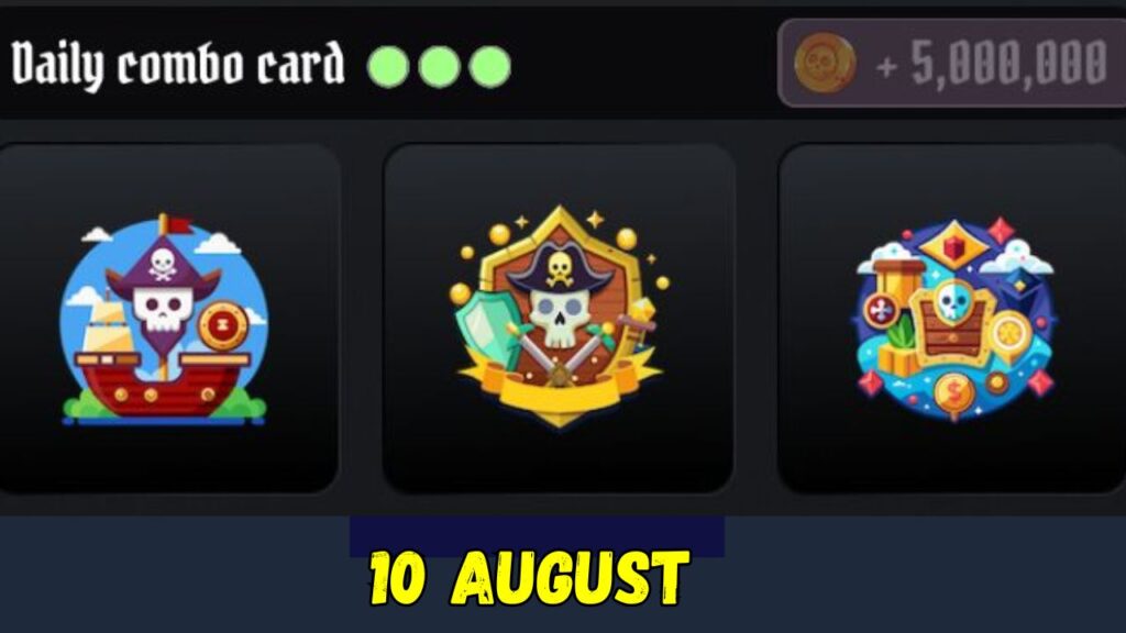 Today TONPirateKings Daily Combo 10 August