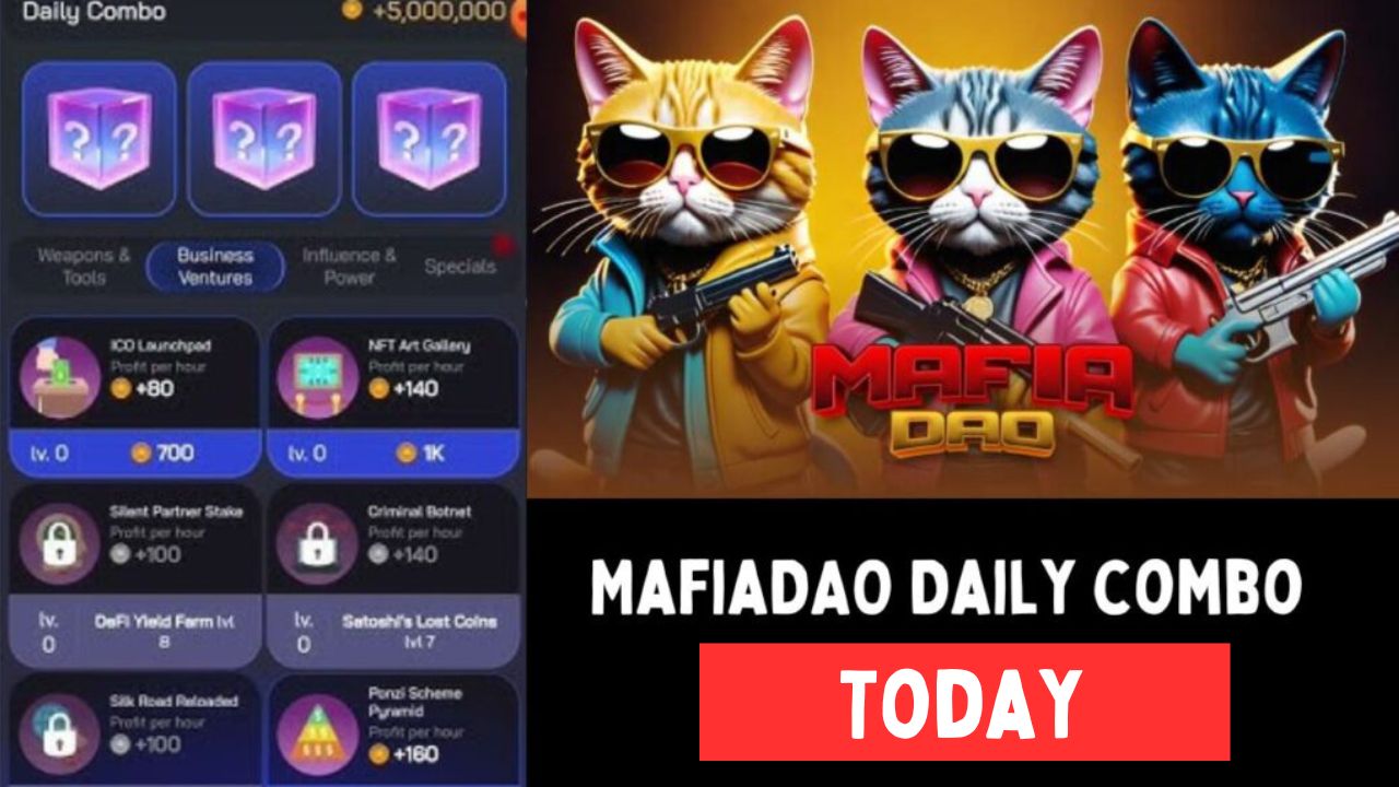 Today's MafiaDAO Daily combo