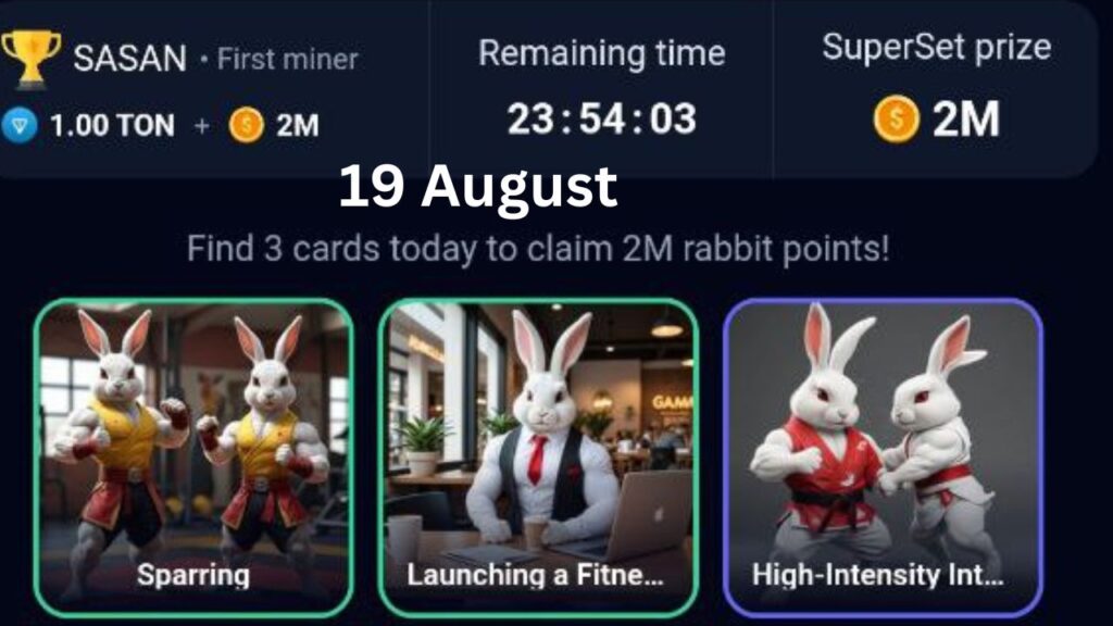 Todays Rocky Rabbit Combo August 19