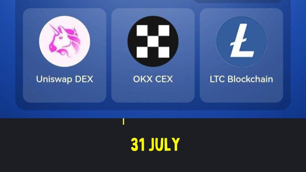 Todays TapCoins 31 July Daily Combo