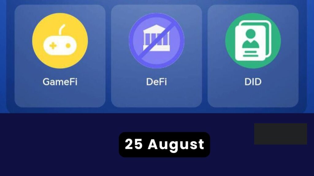 Todays TapCoins Daily Combo 25 August