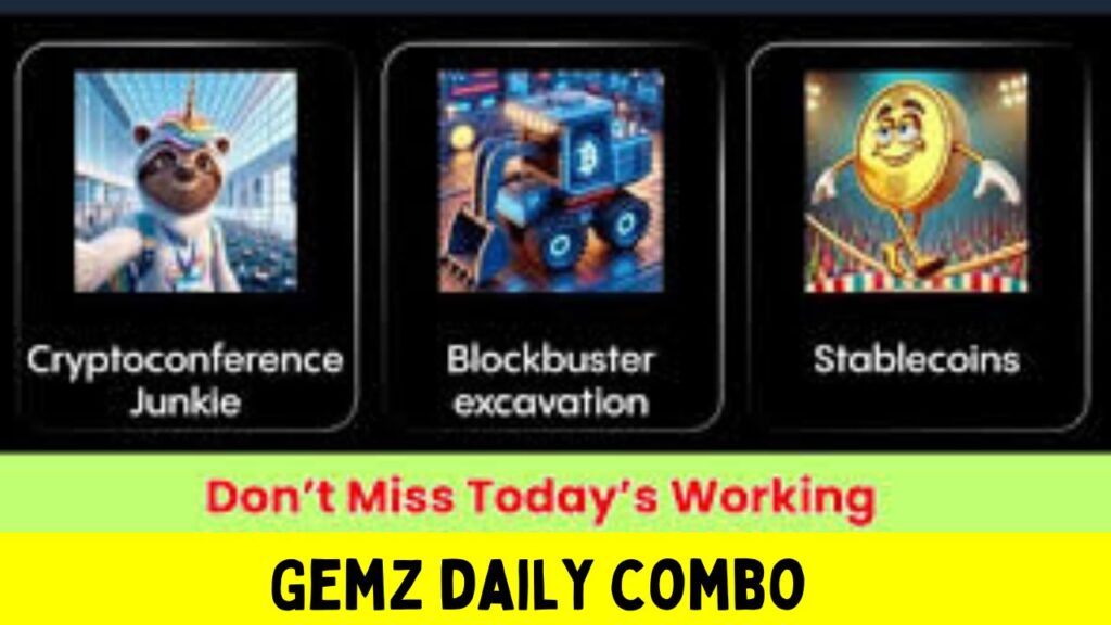 Todays Working Gemz daily combo 