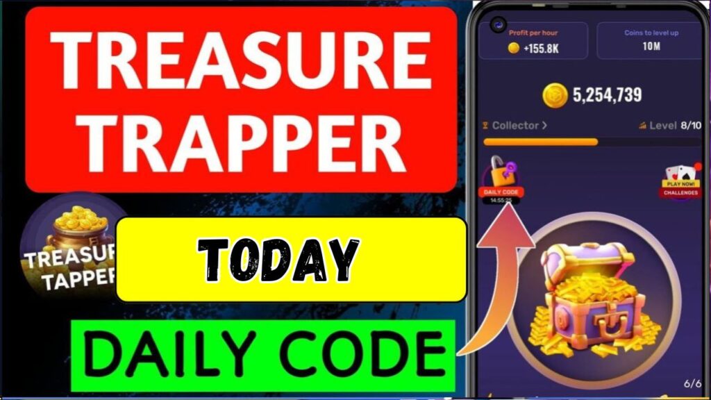 Treasure tapper Morse Code 