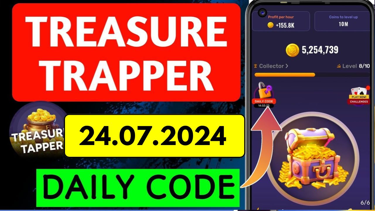 Treasure tapper Morse Code 24 July