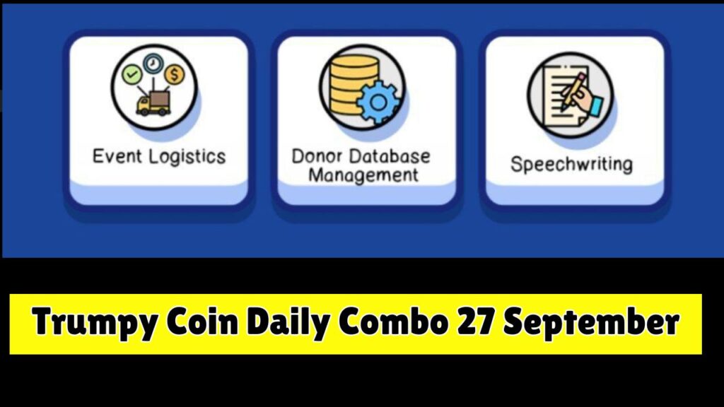 Trumpy Coin Daily Combo 27 September