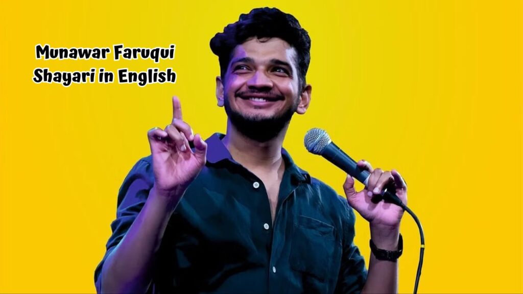 Munawar Faruqui Shayari in English