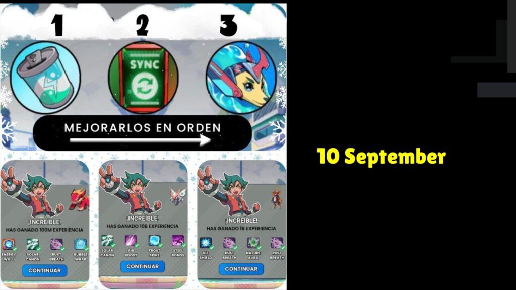 Valiants TapTap Combo Cards 10 September