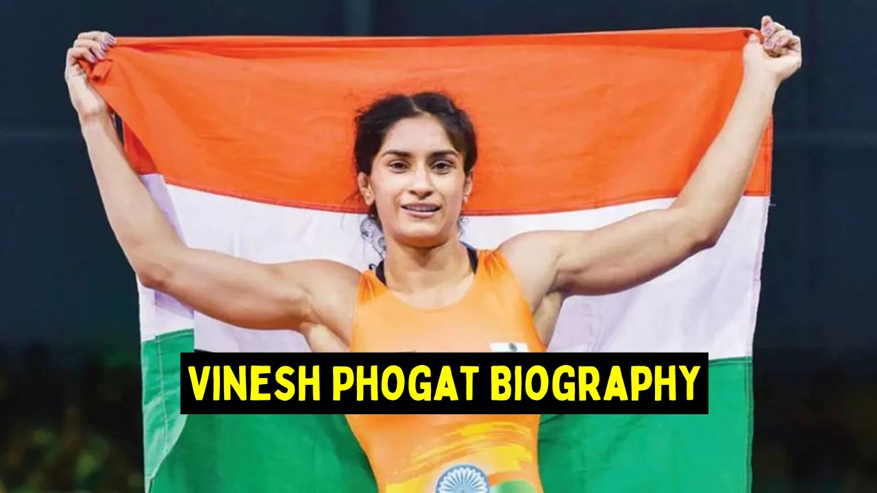 Indian Professional Freestyle Wrestler Vinesh Phogat Biography