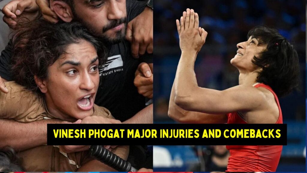 Vinesh Phogat Major Injuries and Comebacks