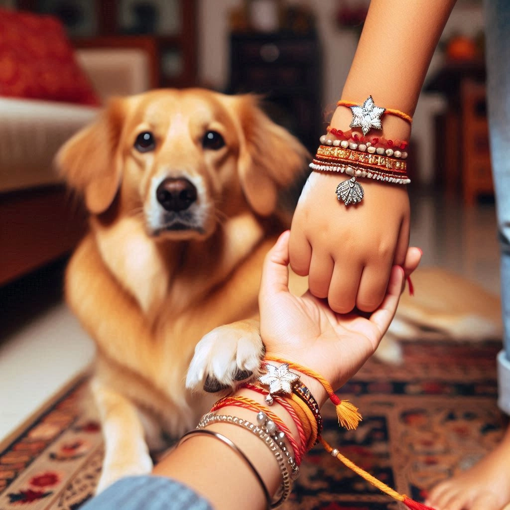 Viral Raksha Bandhan AI image