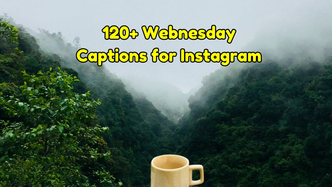 Webnesday Captions for Instagram