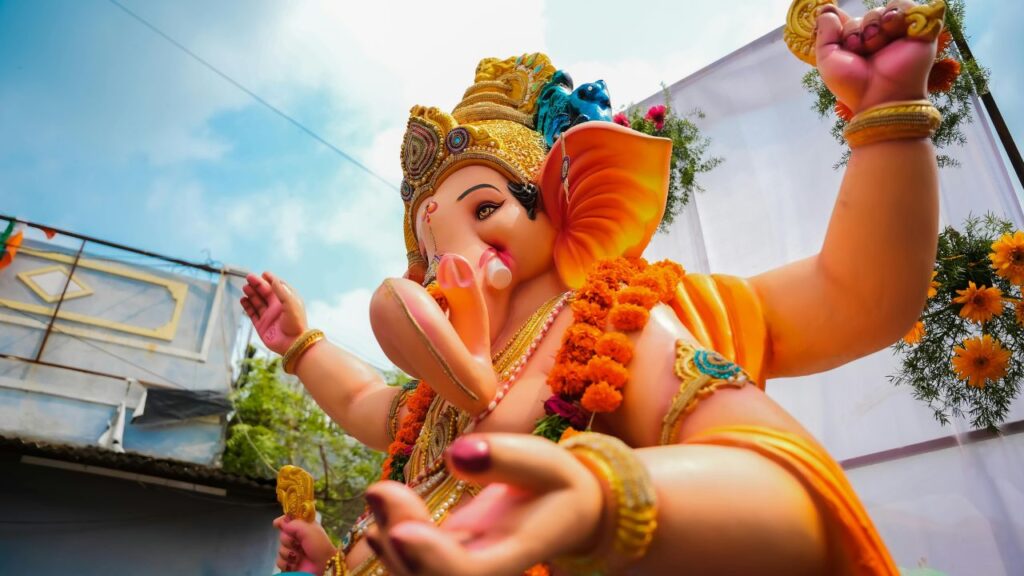 Welcome Ganpati Bappa Caption