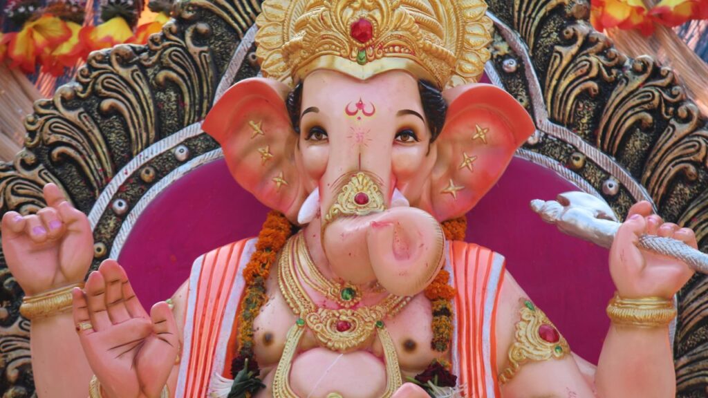 Welcome Ganpati Bappa Caption