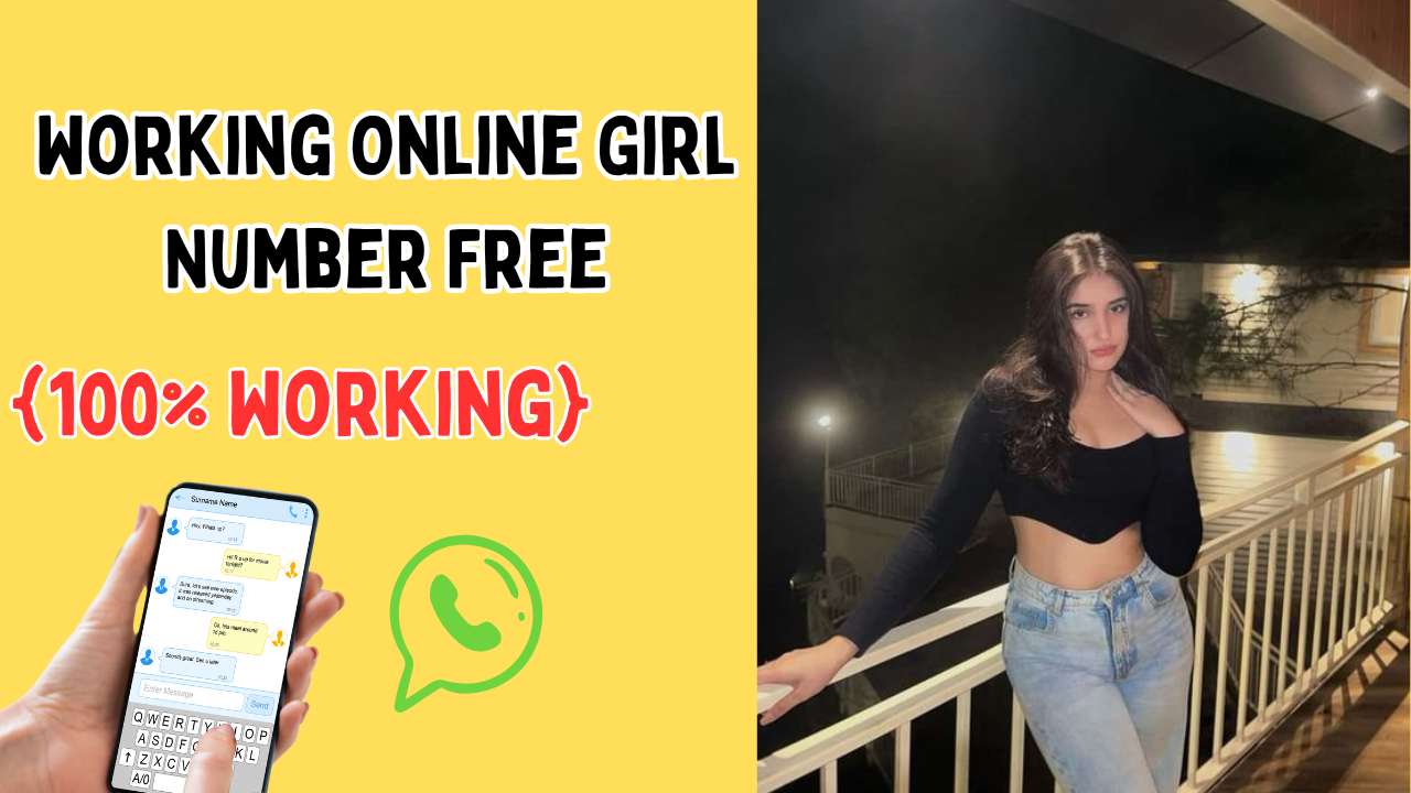 Working Online Girl Number Free