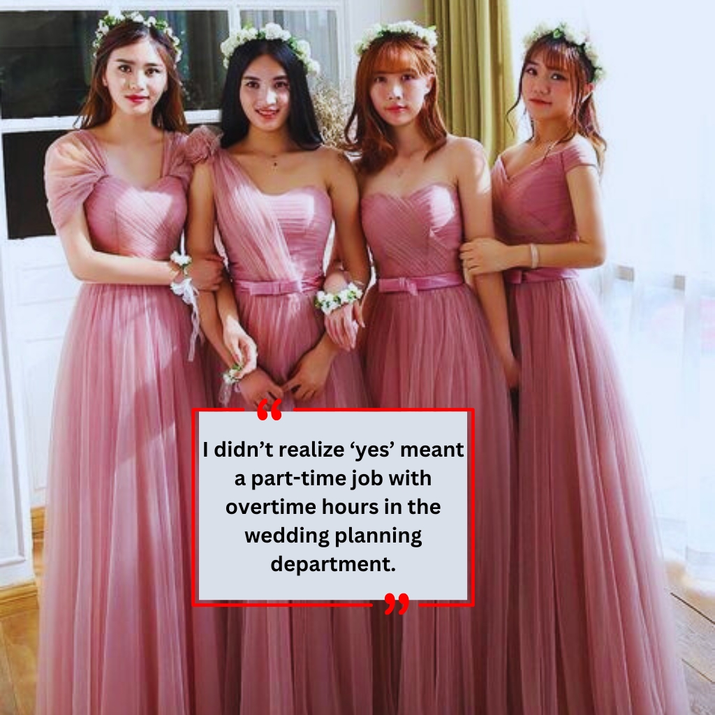 Yes To Being a Bridesmaid​