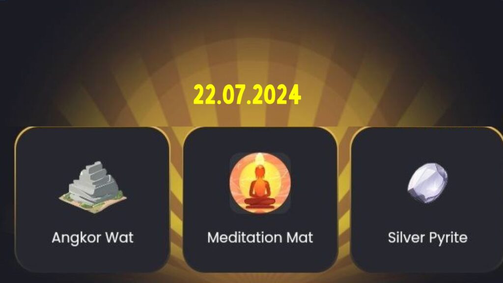 Zen Coin 22 July Daily Combo