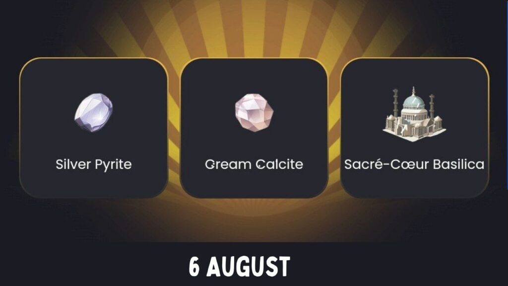 Zen Coin 6 August Daily Combo 