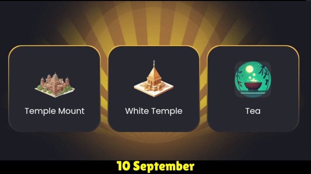 Zen Coin Daily Combo 10 September