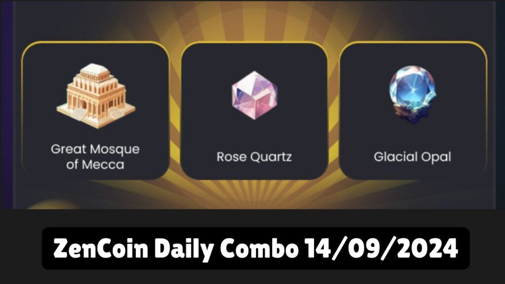 Zen Coin Daily Combo 14 September