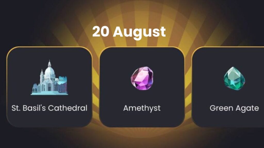 Zen Coin Daily Combo 20 August