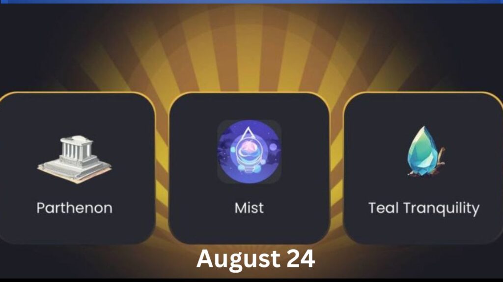 Zen Coin Daily Combo 24 August