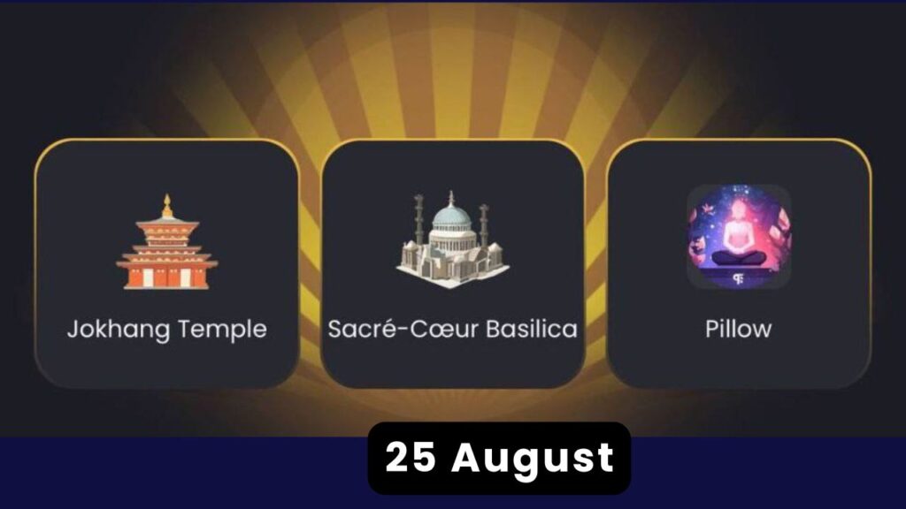 Zen Coin Daily Combo 25 August