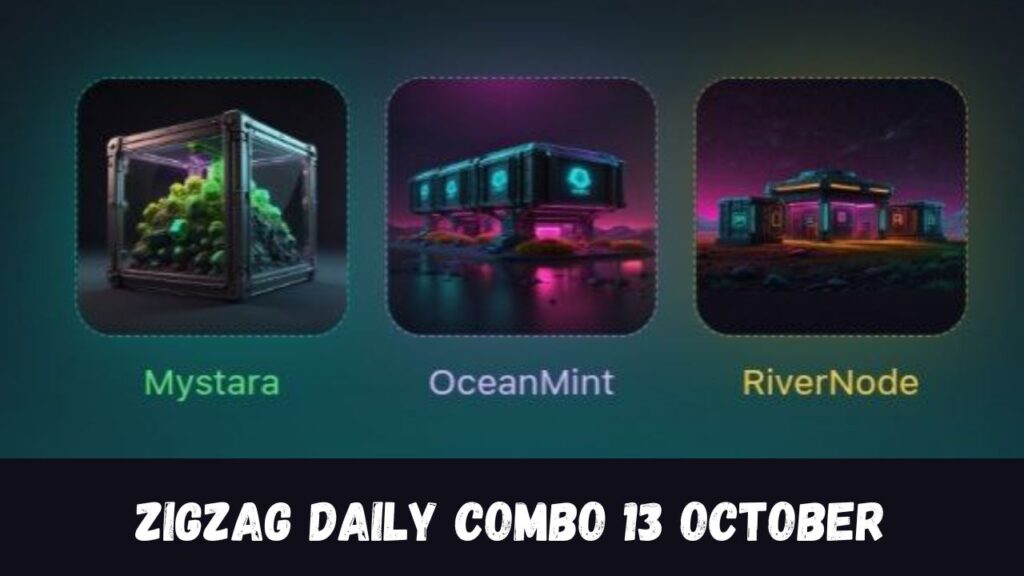 ZigZag Daily Combo 13 October