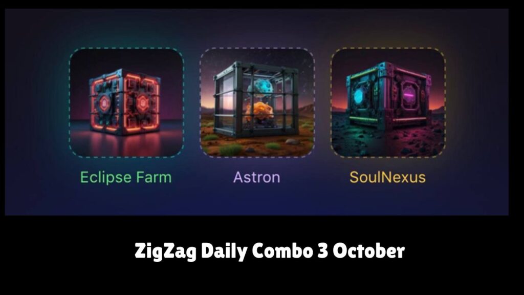 ZigZag Daily Combo 3 October