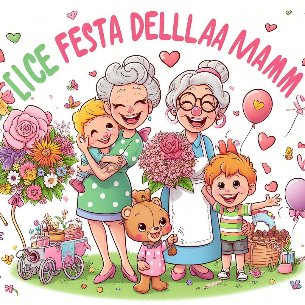 buongiorno buona festa della mamma